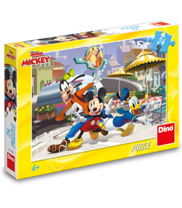 CHILDREN'S PUZZLE MICKEY AND FRIENDS 24 PIECES - PUZZLES AND CUBES