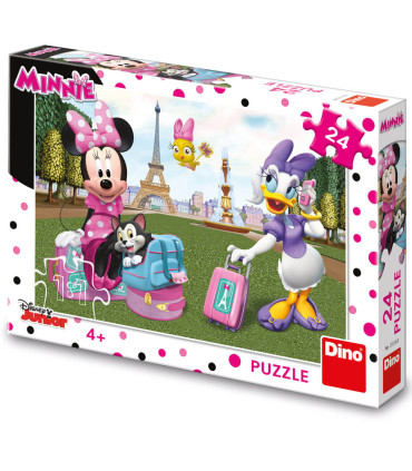 MINNIE PUZZLE IN PARIS 24 PIECES - PUZZLES AND CUBES
