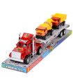 CHILDREN'S SINGLE-STOREY TRUCK CARRIER WITH 2 CARS 2 TYPES