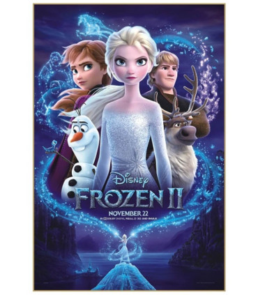 PUZZLE FROZEN KINGDOM 1000 PIECES 2 TYPES - PUZZLES AND CUBES