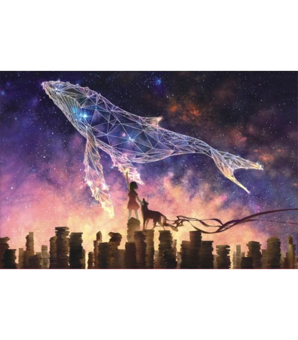 PUZZLE WHALE 1000 PIECES - PUZZLES AND CUBES