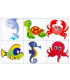 CHILDREN SMALL CUBE PUZZLE SEA ANIMALS - ALL PRODUCTS