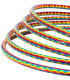 CHILDREN'S RAINBOW HOOP 68 CM - RODS, ROPES AND HOOPS