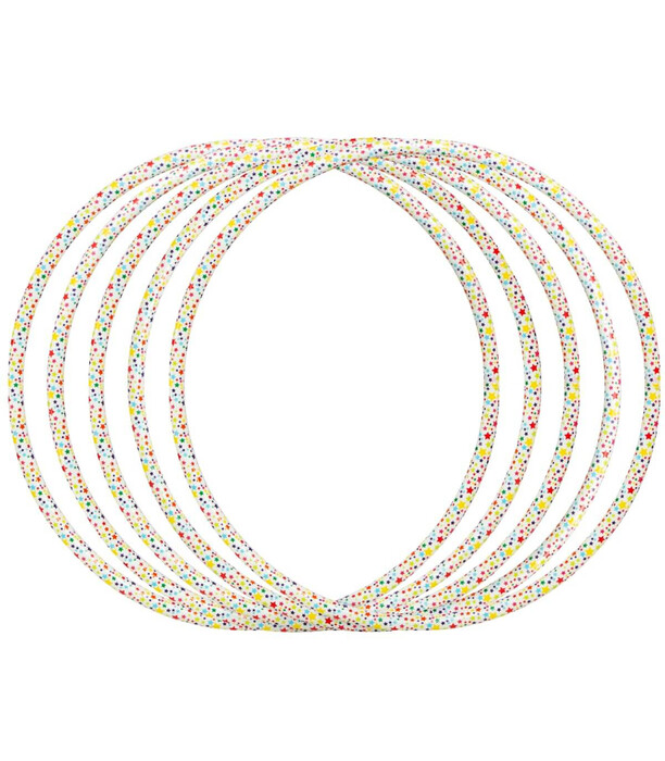 CHILDREN'S SMALL RING STARS 53 CM - RODS, ROPES AND HOOPS