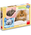 CHILDREN'S PUZZLE CATS 3X55 PIECES