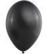 BALLOONS 50 PCS. 10\\" - 25 CM 122 METALLIC BLACK - Metallic