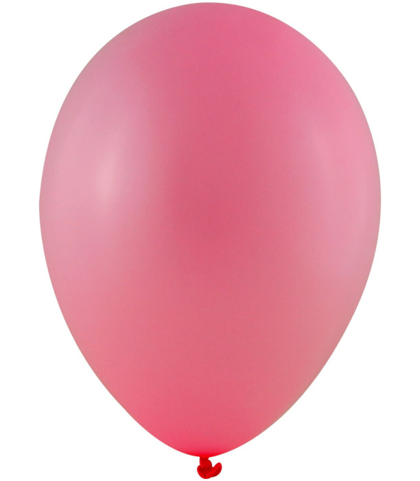 BALLOONS 100 PCS. 12\\" - 30 CM 108 STANDARD PINK - Standard colors