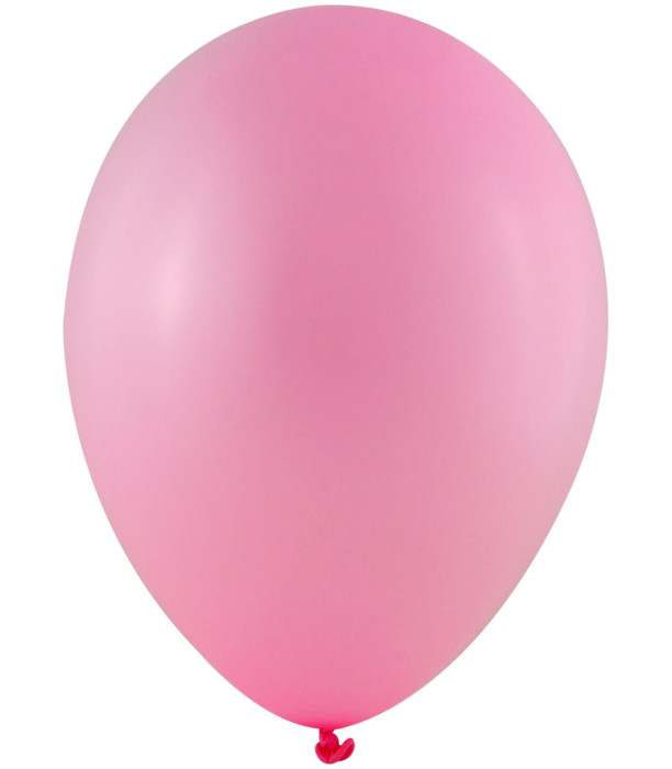 BALLOONS 50 PCS. 12\\" - 30 CM STANDARD NEON PINK - Standard colors