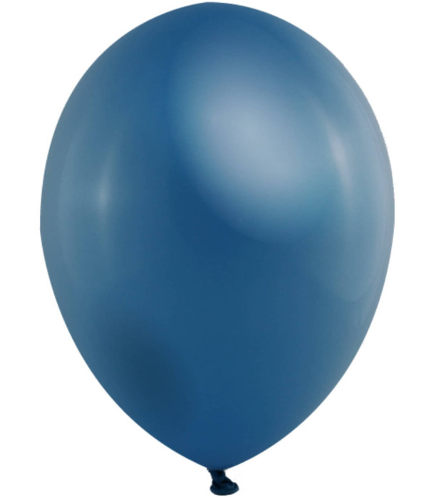 BALLOONS 100 PCS. 12\\" - 30 CM 322 METALLIC DARK BLUE - Metallic