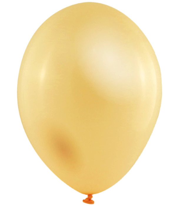 BALLOONS 50 PCS. 12\\" - 30 CM 304 METALLIC IVORY - Metallic