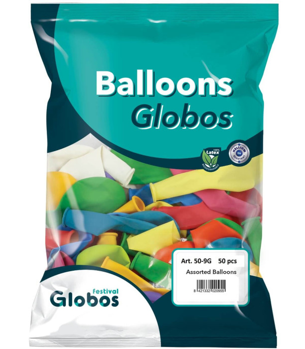 BALLOONS 50 PCS. 12\\" - 30 CM 312 METALLIC PISTACHIO - Metallic