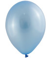 BALLOONS 50 PCS. 12" - 30 CM 315 METALLIC SKY BLUE