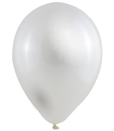 BALLOONS 100 PCS. 9\\" - 22 CM METALLIC MIX - Metallic