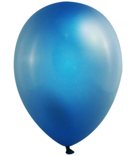 BALLOONS 100 PCS. 9\\" - 22 CM METALLIC MIX - Metallic