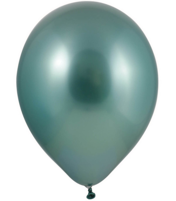 BALLOONS 50 PCS. 12\\" - 30 CM CHROME MIX - Chromium