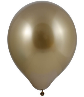 BALLOONS 100 PCS. 5\\" - 13 CM CHROME MIX - Chromium