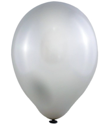 BALLOONS 100 PCS. 5\\" - 13 CM METALLIC MIX - Metallic