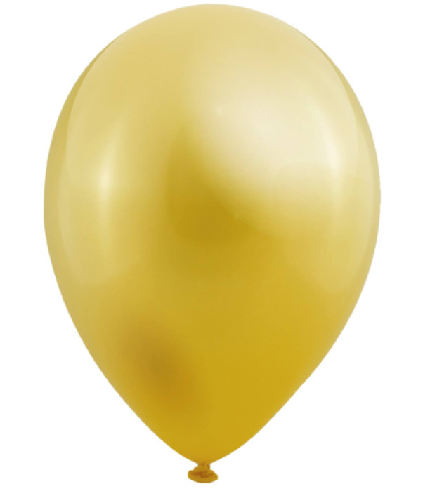 BALLOONS 100 PCS. 5\\" - 13 CM METALLIC MIX - Metallic
