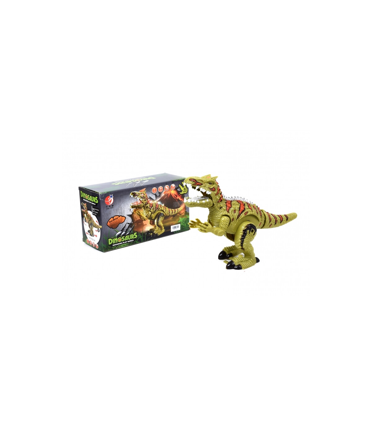 WALKING DINOSAUR WITH A GLOWING BACK - Dinosaurs