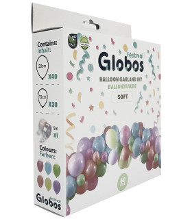 60 BALLOON ARCH SET MACARON/SOFT 60 - ARCHES AND SETS