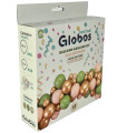 SET FOR ARCH OF 60 BALLOONS OLIVE/OLIVE 60