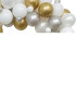 60 BALLOON ARCH SET GOLD/GOLD 60 - ARCHES AND SETS