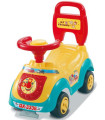 CHILDREN'S PUSH CAR WITH CLOCK