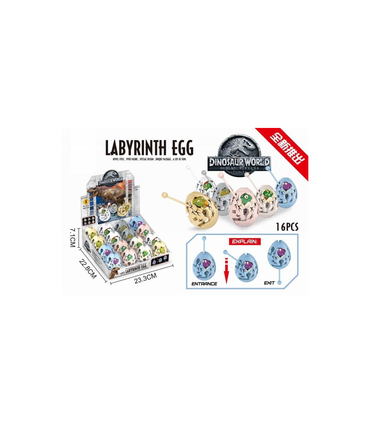 EGG LABYRINTH - PUZZLES AND CUBES