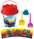 MEDIUM SAND BUCKET 4 PARTS, WITH PICTURES, 8 TYPES - FOR SAND