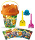 BIG SAND BUCKET 4 PARTS, WITH PICTURES, 8 TYPES - FOR SAND