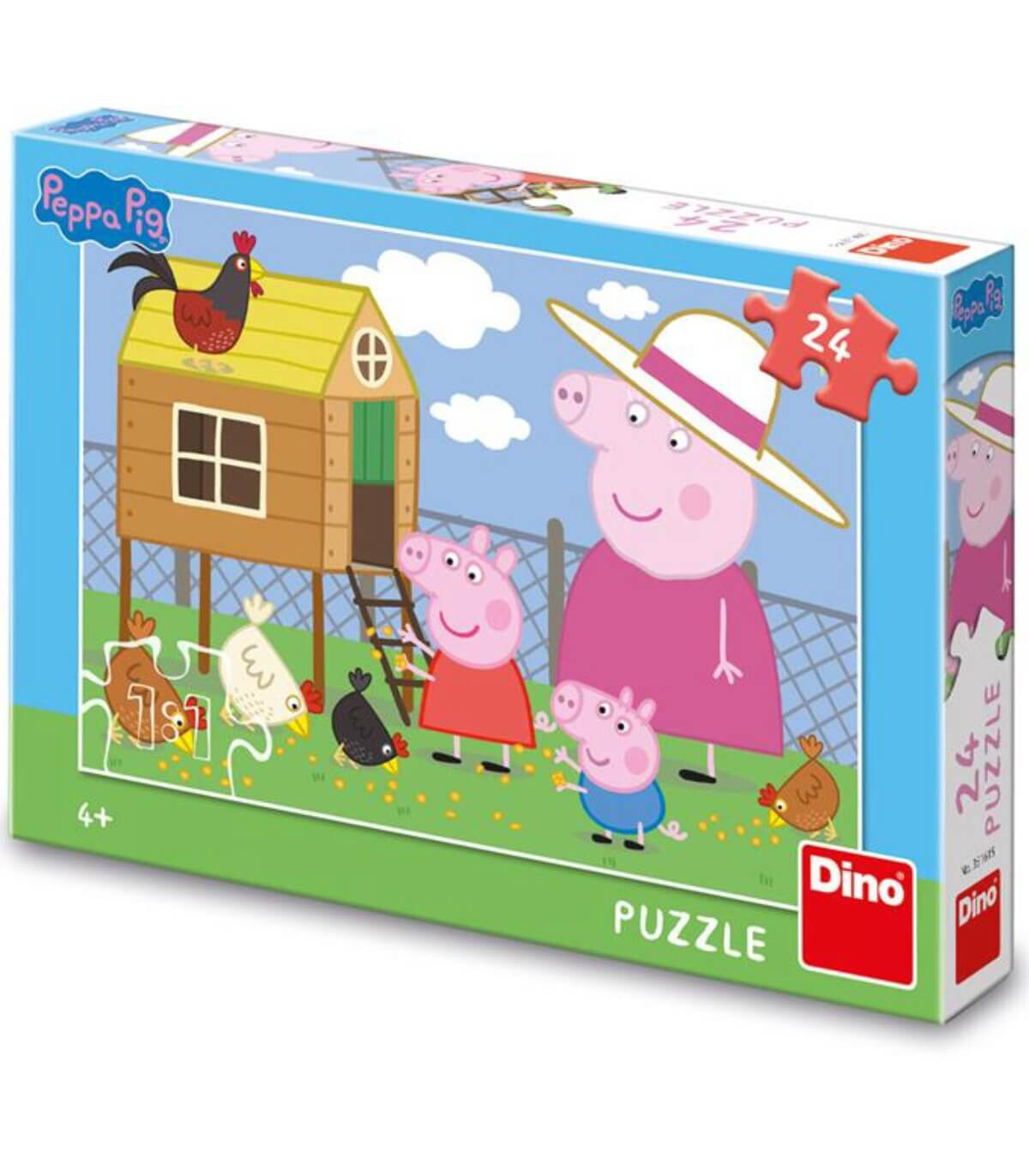 CHILDREN'S PUZZLE PEPPA PIG: CHICKENS 24 PIECES - PUZZLES AND CUBES