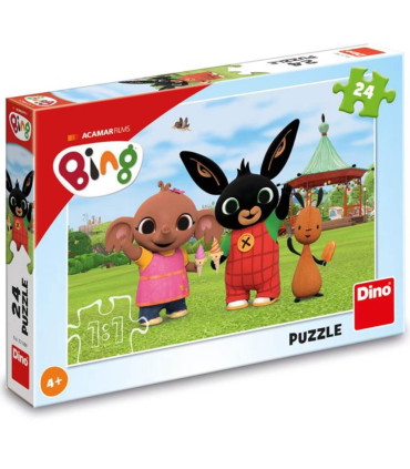 CHILDREN'S PUZZLE BING WITH ICE CREAM 24 PIECES - PUZZLES AND CUBES