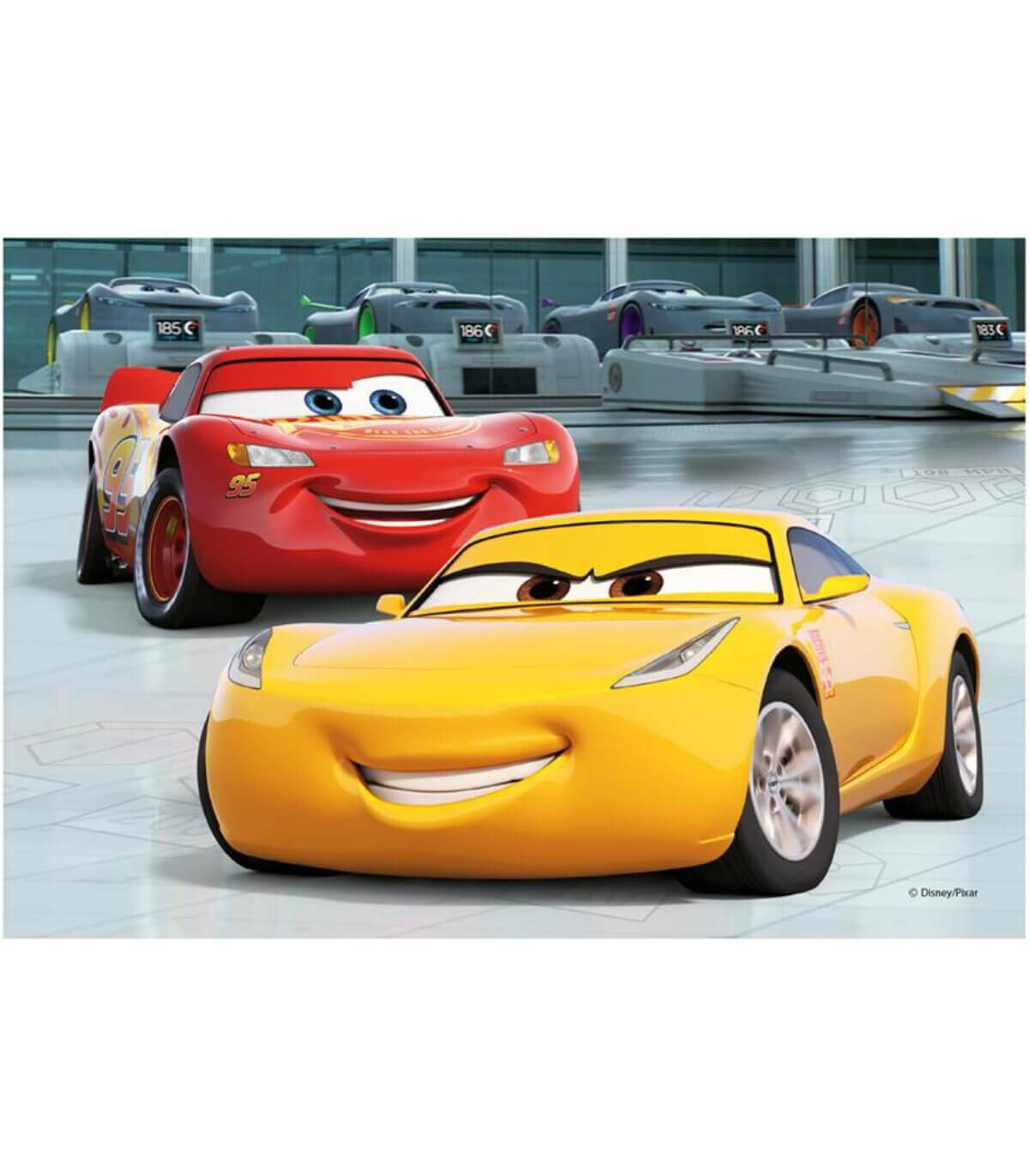 CHILDREN'S PUZZLE CARS: RACERS 2X77 PIECES - PUZZLES AND CUBES