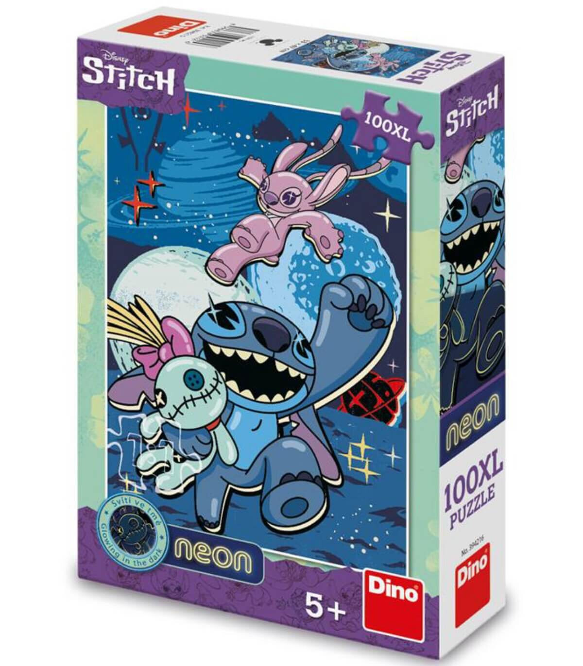 CHILDREN'S PUZZLE STITCH 100 XL PIECES NEON - PUZZLES AND CUBES