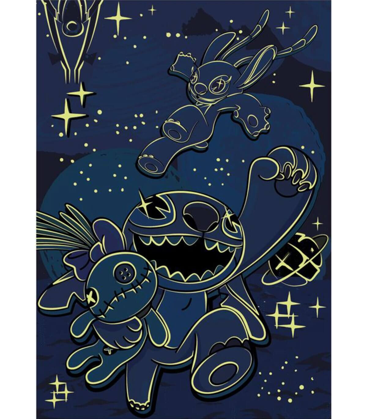 CHILDREN'S PUZZLE STITCH 100 XL PIECES NEON - PUZZLES AND CUBES