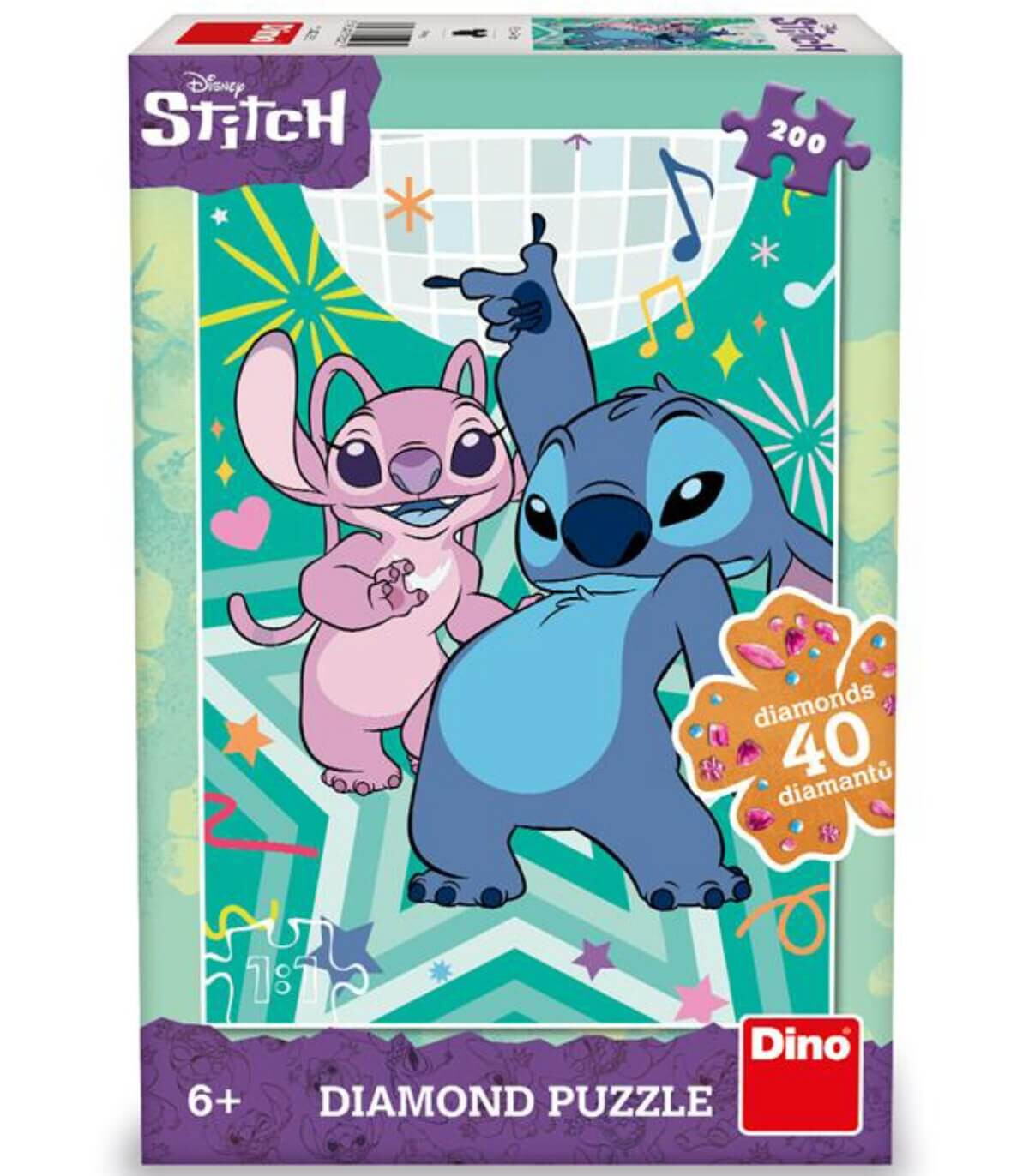 CHILDREN'S PUZZLE STITCH 200 PIECES DIAMOND - PUZZLES AND CUBES