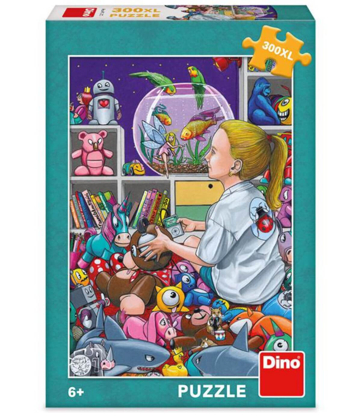 CHILDREN'S PUZZLE GIRL IN CHILDREN'S ROOM 300 XL PIECES - PUZZLES AND CUBES