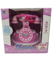 BABY RETRO PHONE PONY WITH SOUND AND LIGHT