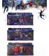 4 FIGURES SUPERHEROES IN A BOX - Heroes
