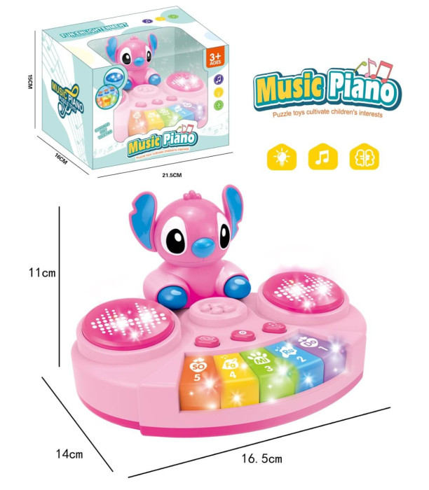BABY PIANO STITCH - Musical