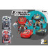 TRANSFORMERS CARS WITH EYES 2 COLORS IN BLISTER - Transformers Figures