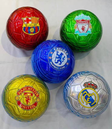 FOOTBALL BALL TEAMS 5 TYPES - BALLS