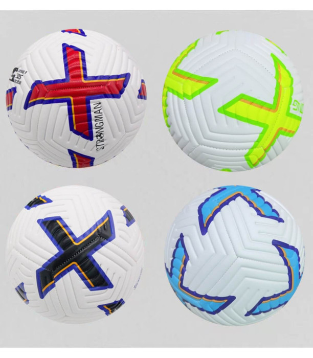 FOOTBALL BALL THICK LEATHER 5 COLORS - BALLS