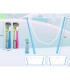 ROPE FOR LARGE SOAP BUBBLES 2 COLORS ON CARD - SOAP BUBBLES