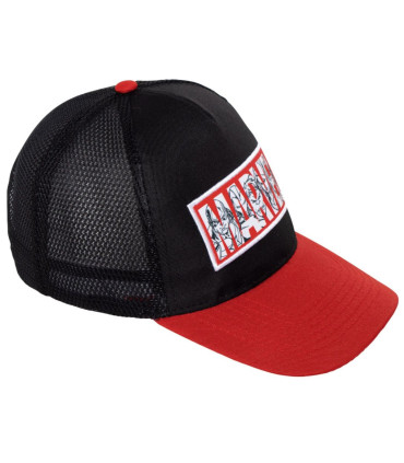 YOUTH CAP WITH BRIM AND NET MARVEL 56/58 - CHILDREN'S HATS