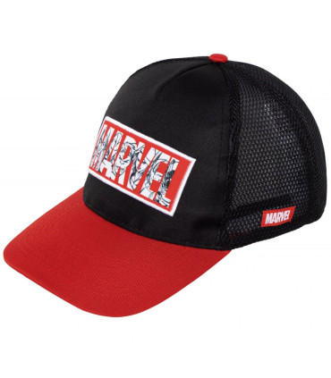 YOUTH CAP WITH BRIM AND NET MARVEL 56/58 - CHILDREN'S HATS