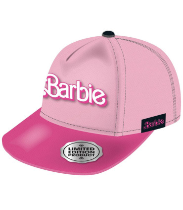 YOUTH CAP WITH BRIM AND EMBROIDERY BARBIE 56/58 - CHILDREN'S HATS