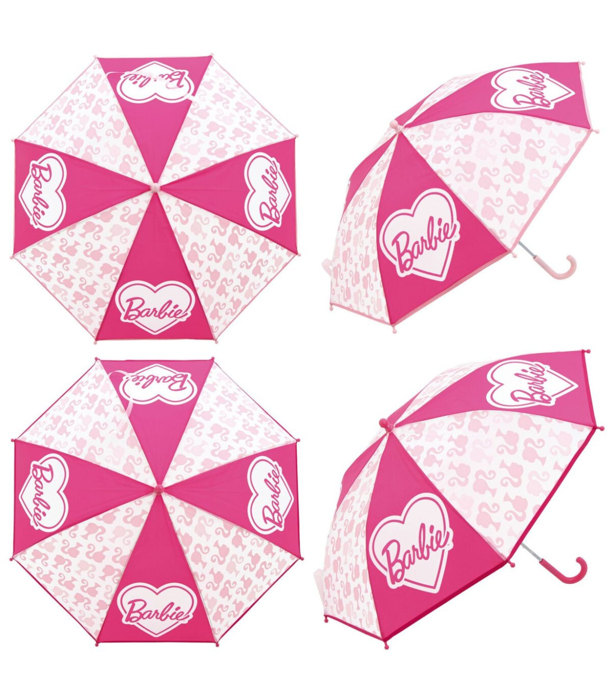 BARBIE CHILDREN'S HAND UMBRELLA TRANSPARENT 2 COLORS - CHILDREN'S UMBRELLAS