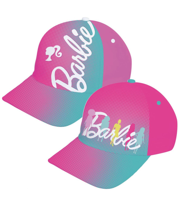 BARBIE CHILDREN'S CAP WITH BRIM 2 COLORS 51/54 - CHILDREN'S HATS