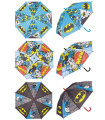 CHILDREN'S UMBRELLA AUTOMATIC BATMAN 3 COLORS